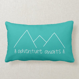 Coussin Rectangle L'aventure attend