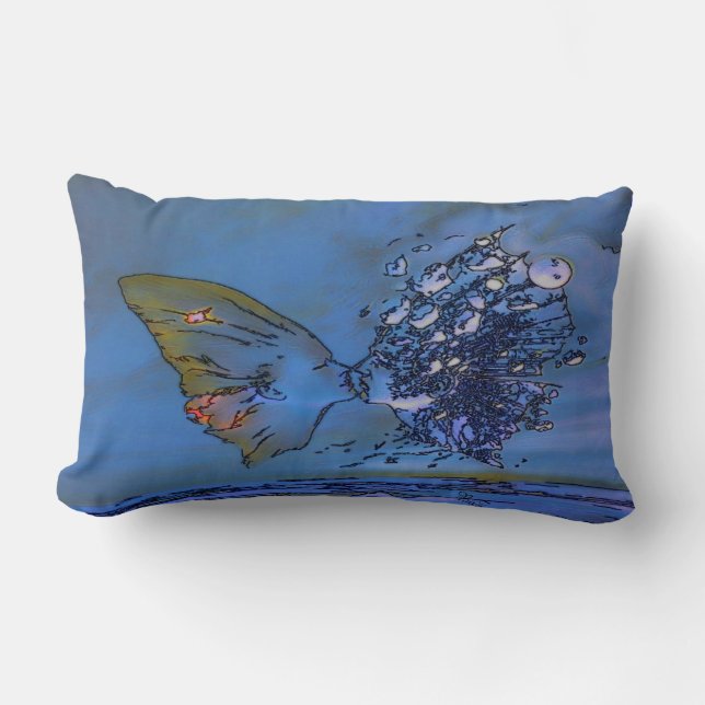 Coussin Rectangle Le baiser céleste (Recto)