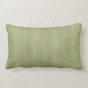Coussin Rectangle Le bois de bambou vert mousse