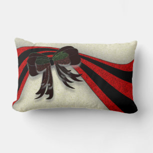 Coussin Rectangle Le Bow de Noël -