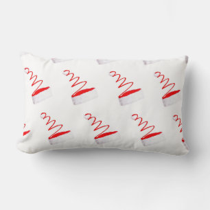 COUSSIN RECTANGLE "LE CHAPEAU COOL DE PÈRE NOËL"