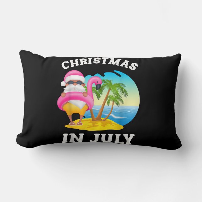 Coussin Rectangle Le Christ dans la piscine de Summer (Recto)