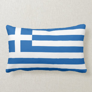 Coussin Rectangle Le drapeau de la Grèce