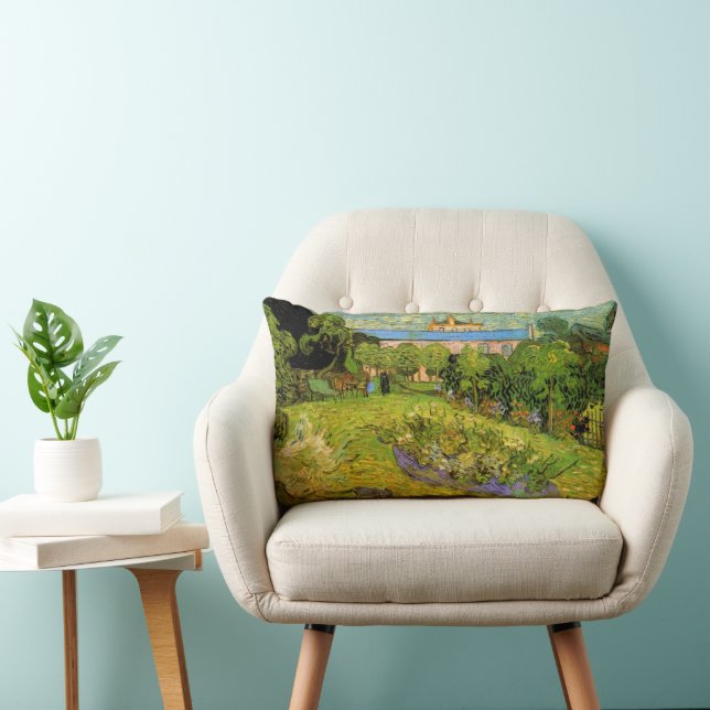 Coussin Rectangle Le Jardin de Daubigny par Vincent van Gogh, Le Jar (Chaise)