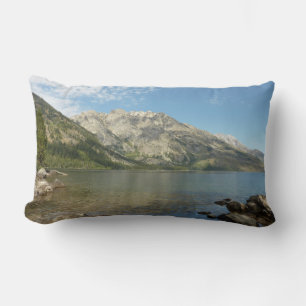Coussin Rectangle Le lac Jenny dans le parc national de Grand Teton