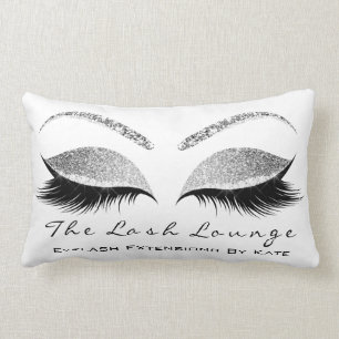 Coussin Rectangle Le maquillage fascinant de parties scintillantes