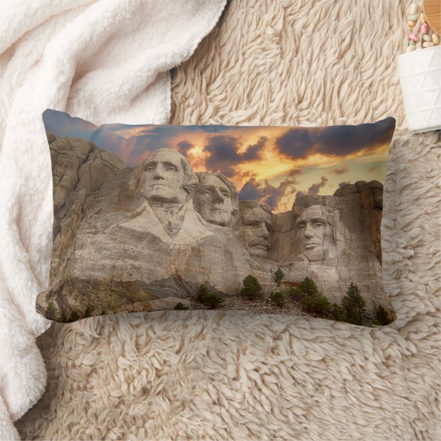 Coussin Rectangle Le Mémorial national du Mont Rushmore (Couverture)