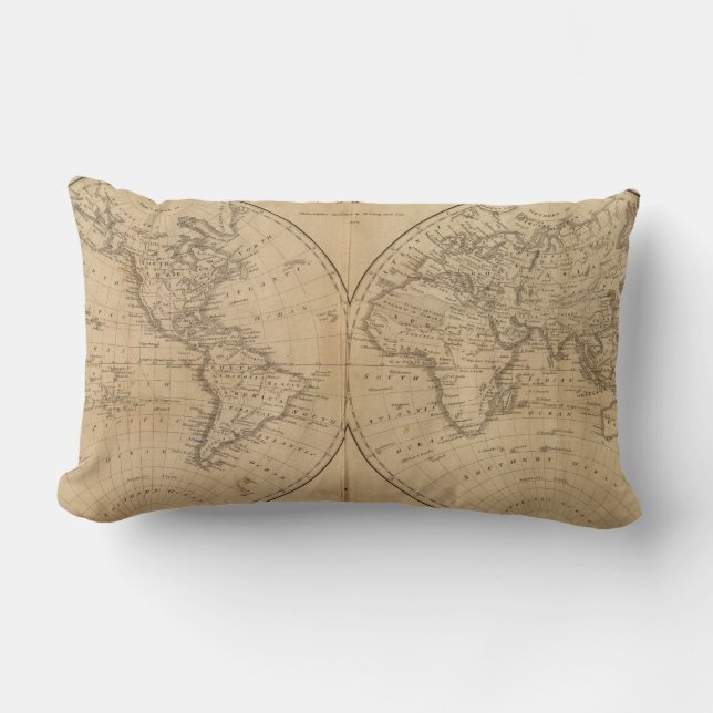 Coussin Rectangle Le monde 2 2 (Recto)