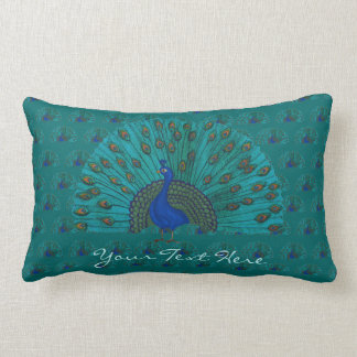 Coussin Rectangle Le paon