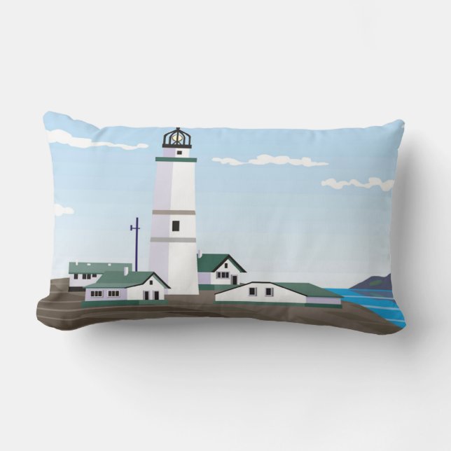 Coussin Rectangle Le phare Carré - (Recto)