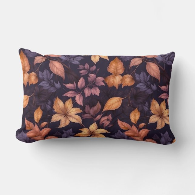 Coussin Rectangle Leaves d'automne Jeu d'oreiller (Recto)