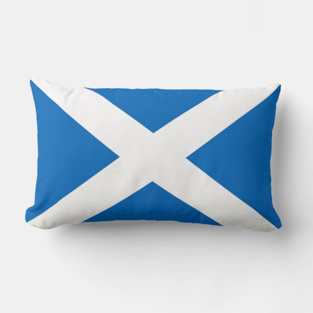 Coussin Rectangle L'Ecosse/carreau écossais de drapeau (Recto)