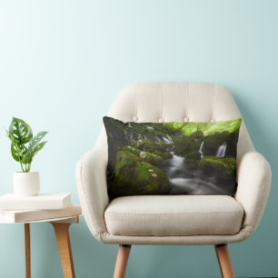 Coussin Rectangle Les cascades   Cascades de Satoyama Kisakata
