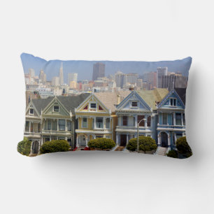 Coussin Rectangle Les célèbres dames peintes de San Francisco