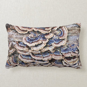 Coussin Rectangle Les champignons de la Terre poussent sur le bois