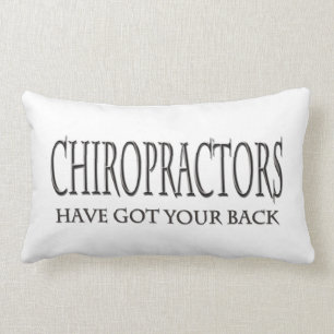 Coussin Rectangle Les chiroprakteurs ont votre dos