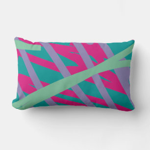 Coussin Rectangle les couleurs vintages des années '80 80s