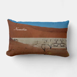 Coussin Rectangle Les dunes de sable de Namibie