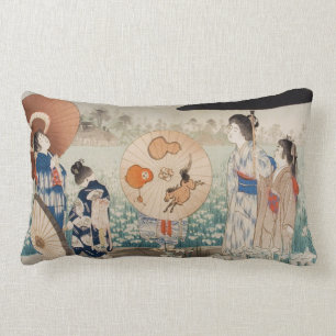 Coussin Rectangle Les femmes japonaises Vintages de ukiyo-e avec par