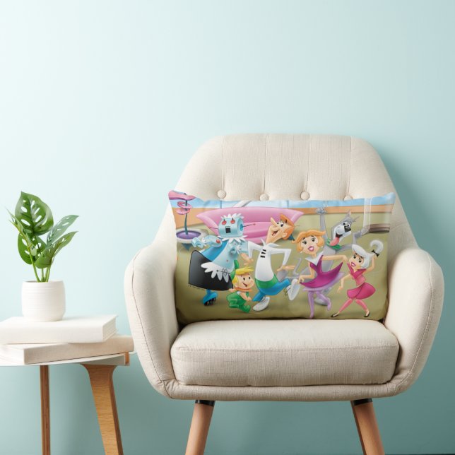 Coussin Rectangle Les Jetsons | Family Dance Party (Chaise)