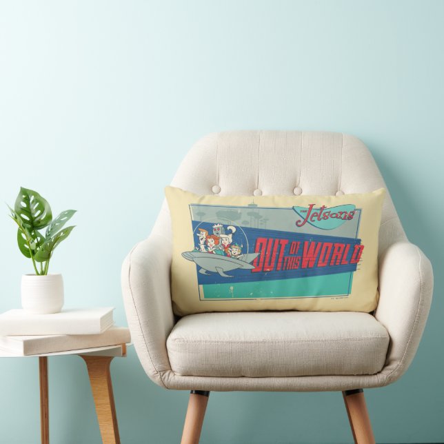 Coussin Rectangle Les Jetsons | Hors de ce monde (Chaise)