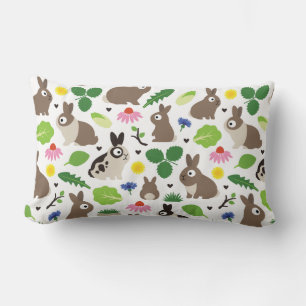 Coussin Rectangle Les lapins Et Leurs Traitements