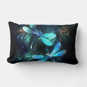 Coussin Rectangle Les libellules du lac