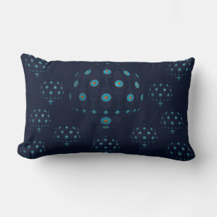 Coussin Rectangle Les méduses dans le bleu profond