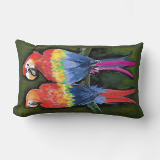 Coussin Rectangle Les perroquets