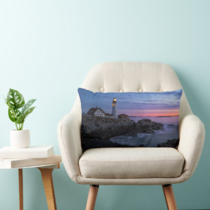 Coussin Rectangle Les phares   Phare du Cap Elizabeth Maine