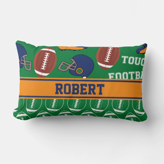 Coussin Rectangle Les SPORTS personnalisent le motif du football (Recto)