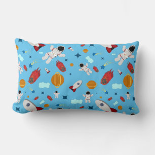 Coussin Rectangle L'espace extra-atmosphérique pour enfants et Motif