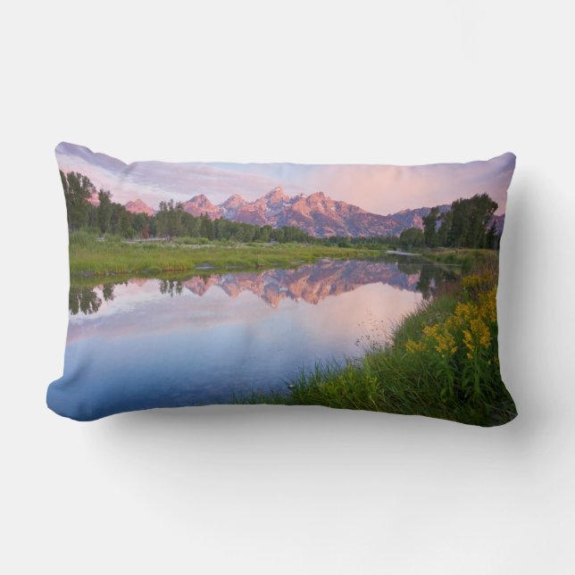 Coussin Rectangle Lever du soleil de Schwabacher Landing (Recto)
