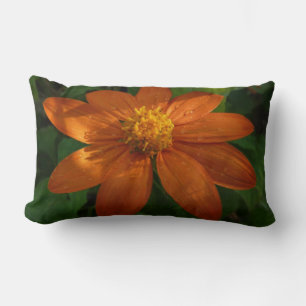 Coussin Rectangle Lever du soleil sur le tournesol mexicain Orange F