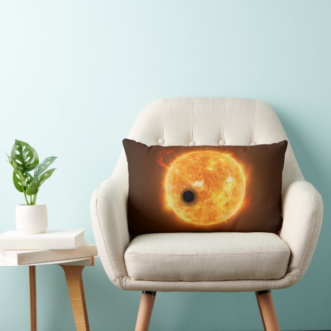 Coussin Rectangle L'Exoplanet Wasp-107b Est Un Géant De Gaz (Chaise)