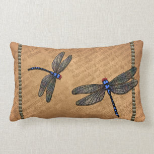 Coussin Rectangle libellules