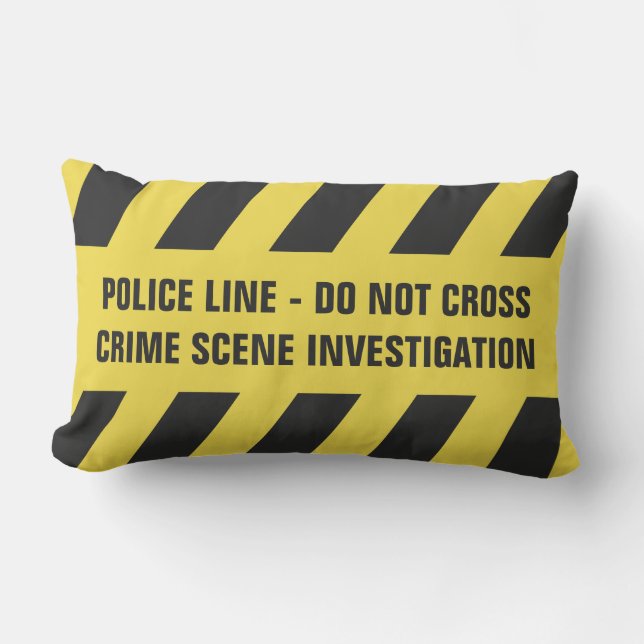 Coussin Rectangle Ligne de police de Faux/carreau fait sur commande (Recto)