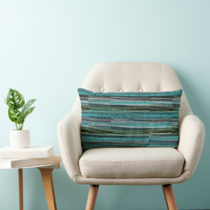 Coussin Rectangle Lignes cassées Abstraites