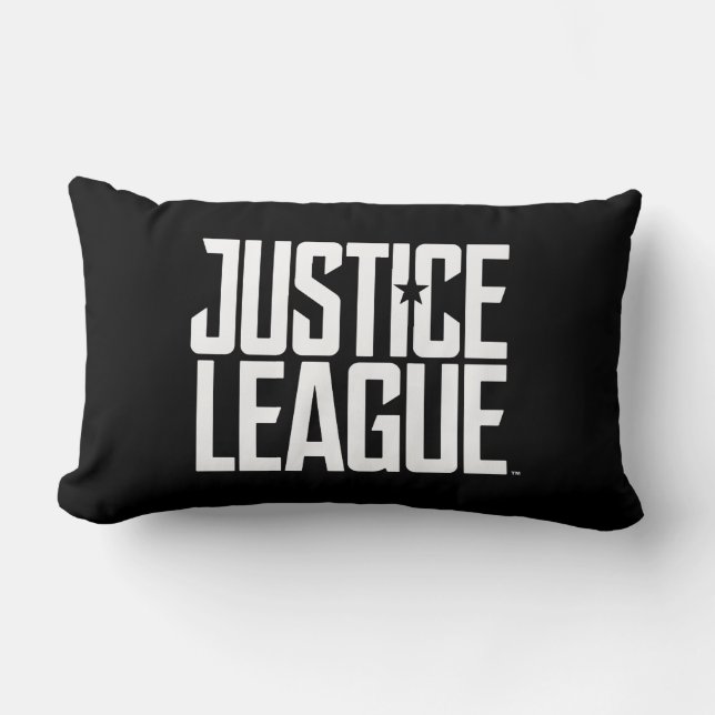 Coussin Rectangle Ligue de Justice | Logo de la Ligue de la Justice (Recto)