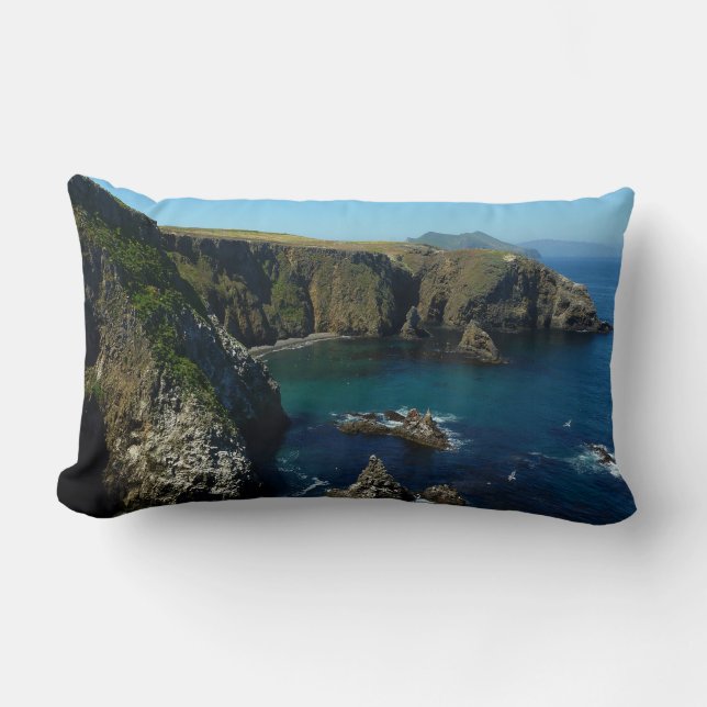 Coussin Rectangle L'île d'Anacapa dans le Parc national des îles Cha (Recto)