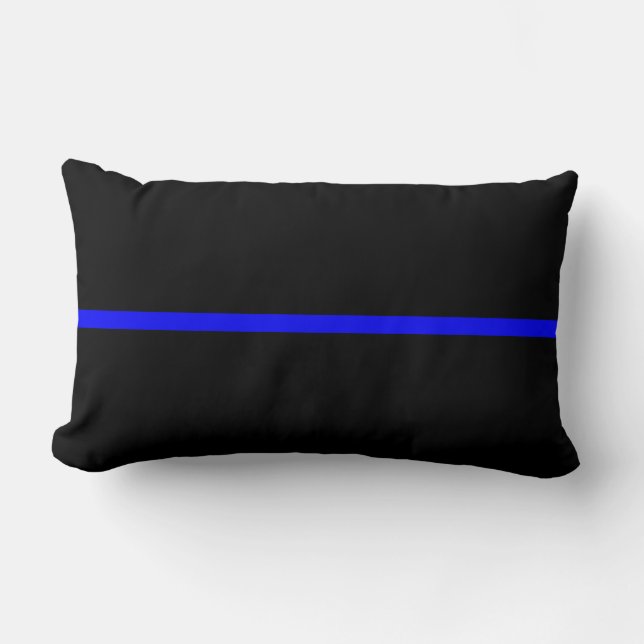 Coussin Rectangle L'instruction Symbolic Thin Blue Line (Recto)