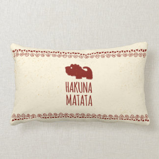 Coussin Rectangle Lion de Hakuna Matata