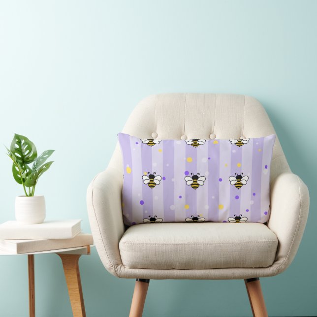 Coussin Rectangle Little bees  (Chaise)