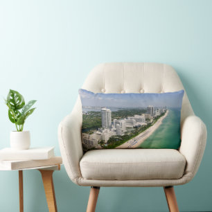 Coussin Rectangle Littoral Urban Beach, Miami, Floride