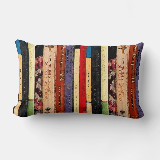 Coussin Rectangle Livres (Recto)