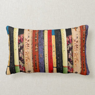 Coussin Rectangle Livres