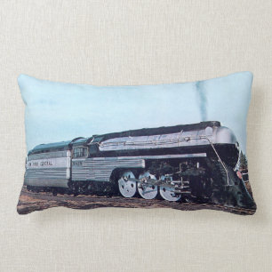 Coussin Rectangle Locomotive à vapeur aérodynamique