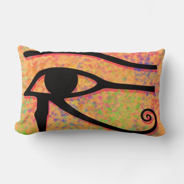 Coussin Rectangle L'oeil de Horus (Recto)