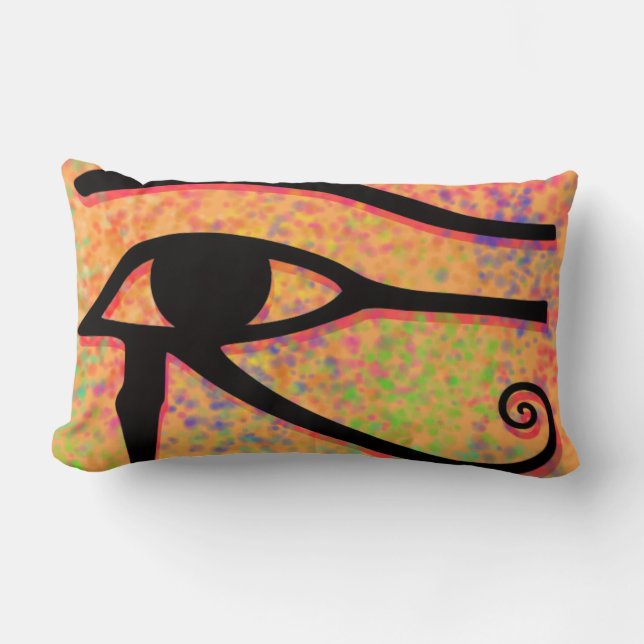Coussin Rectangle L'Œil d'Horus (Recto)