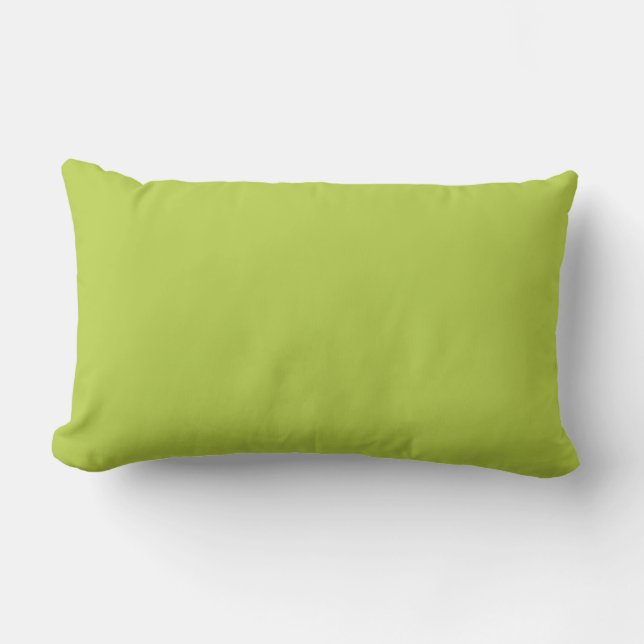 Coussin Rectangle L'offre de solide tire le vert (Recto)
